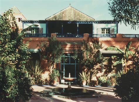 maison du bonheur » d’Yves Saint Laurent à Marrakech 